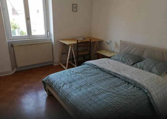 Appartement Entier, Proche Tram-Train Et Commodites, Parking Gratuit
